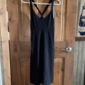 Patagonia Black  Midi stretch Dress